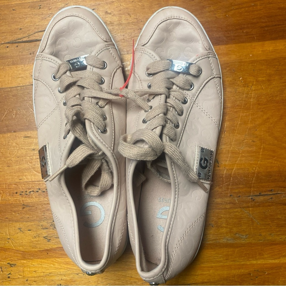 G by Guess Pink Blush Quilted Athletic Shoes